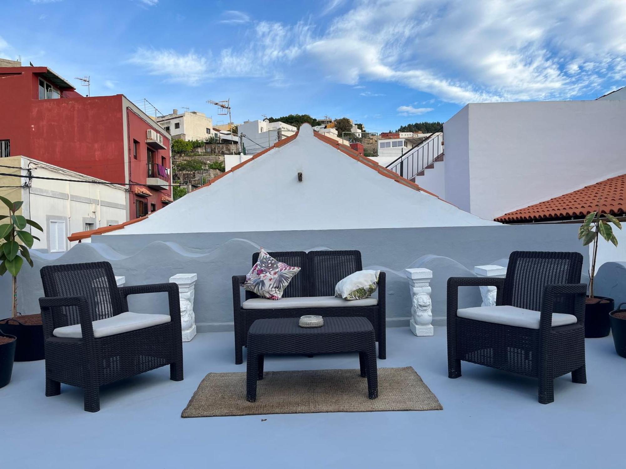 Plaza De La Fuente Granadilla De Abona Tenerife Sur Only Adults Con Terraza Privada Exterior photo